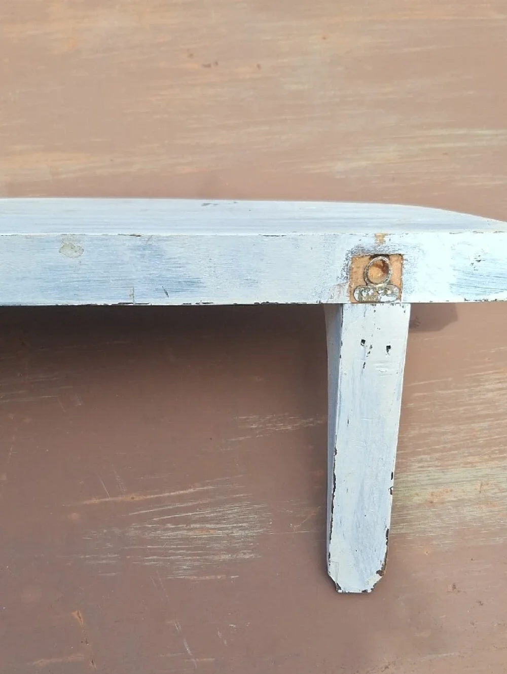 White Rustic Wall Shelf - Home Wall Decor